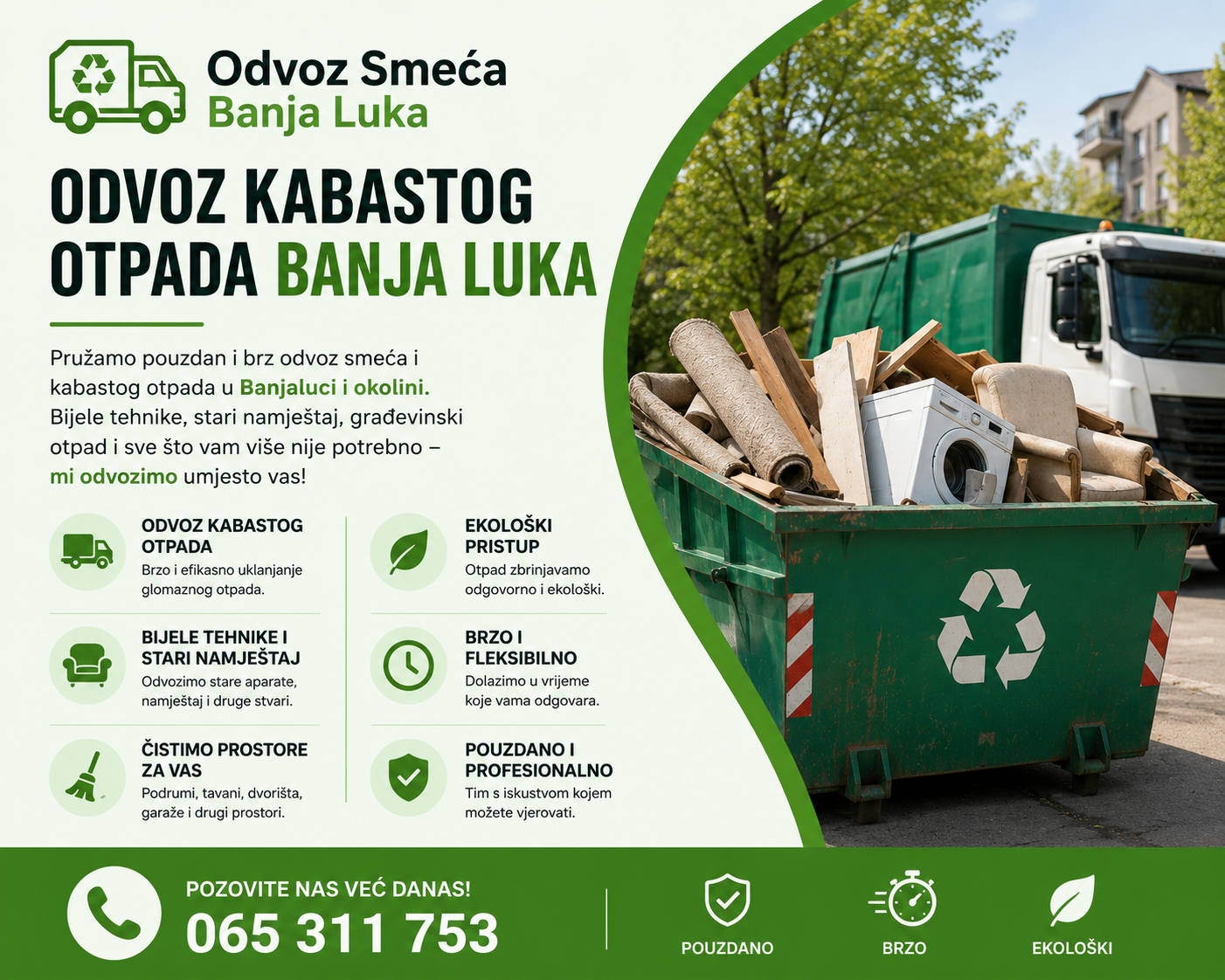 Odvoz smeća Banja Luka